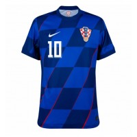 Maglie da calcio Croazia Luka Modric #10 Seconda Maglia Europei 2024 Manica Corta